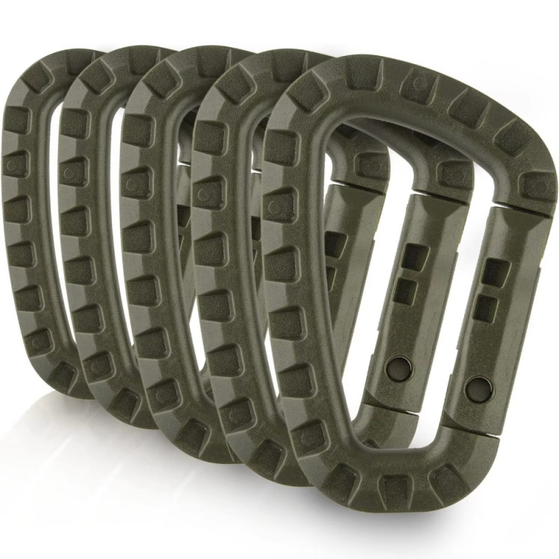 Chain Quick Link - 2/5/16Pcs Taktische Karabiner Set Kunststoff Stahl