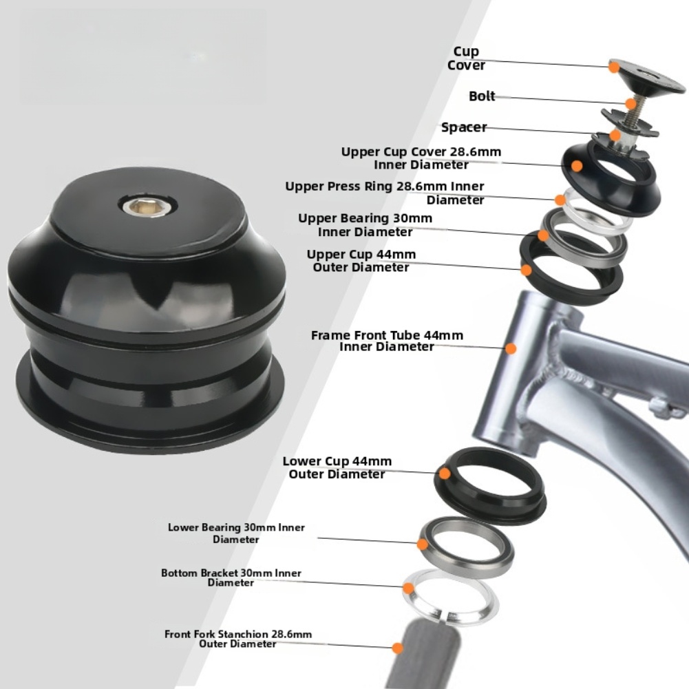 28,6 mm für Top-Cap-Headset fü – Mountain Biking Tube Bewertung und Preis